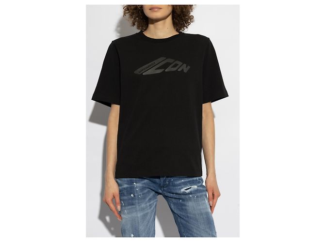 Dsquared2 T-Shirt mit Logo-Print - Ansicht 3