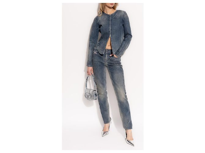 Chaqueta vaquera azul Diesel - vista 2