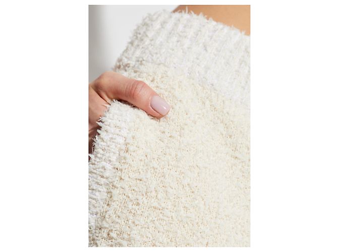 Calças Lacoste Creme de Algodão com Bolsos - vista 5