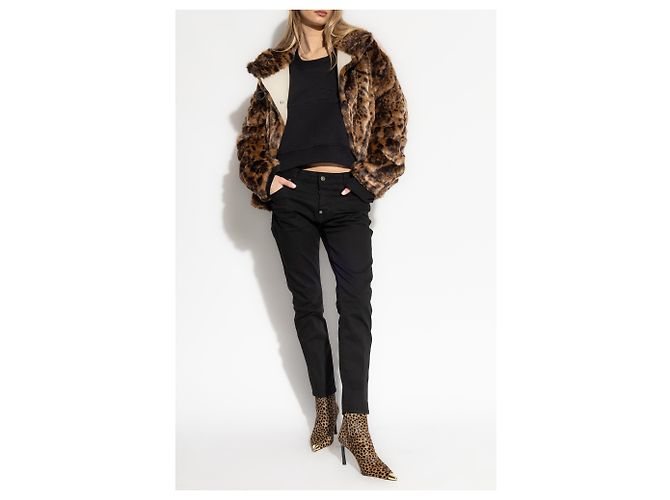 Jeans Slim Fit Cool Girl Dsquared2 Negros - vista 2