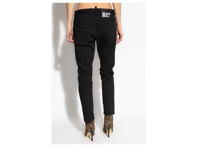 Jeans Slim Fit Cool Girl Dsquared2 Negros - vista 4