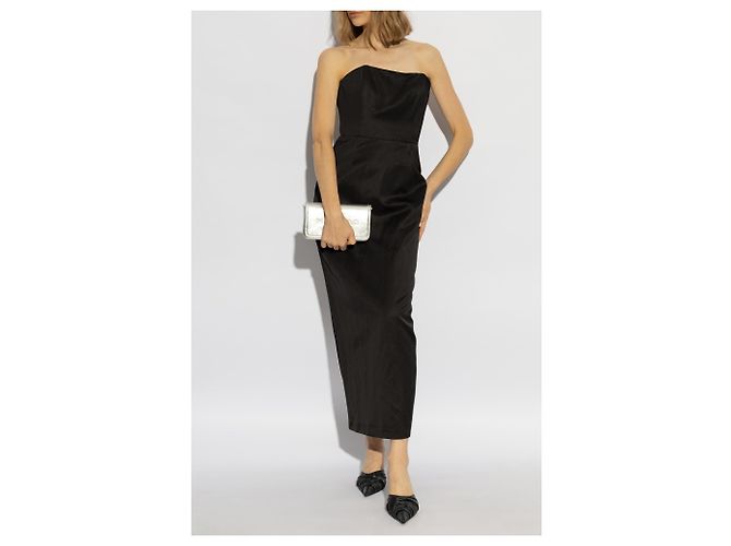 Autre Marque Vestido largo negro Romeo POSSE - vista 2