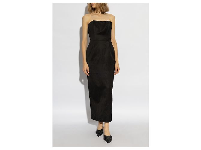 Autre Marque Vestido largo negro Romeo POSSE - vista 3