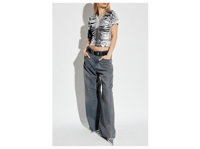 Top Diesel T-AI Argento Metallizzato - vista 2