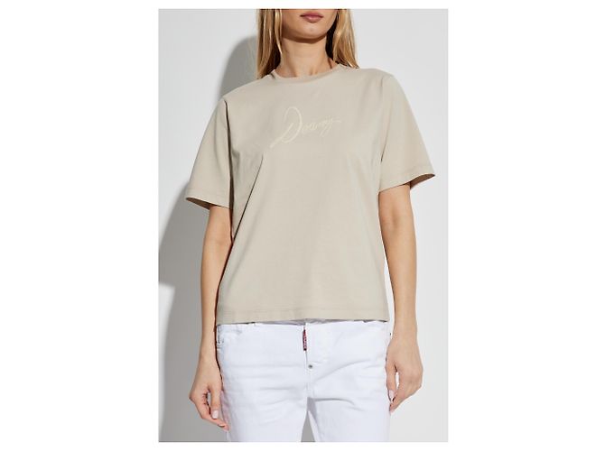 Dsquared2 T-shirt con logo stampato - vista 3