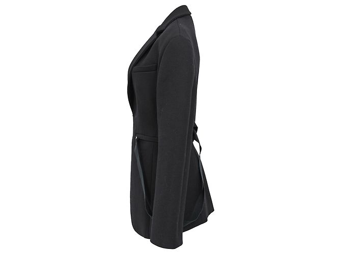 Jacquemus La Veste Filu Blazer en lana negra - vista 2