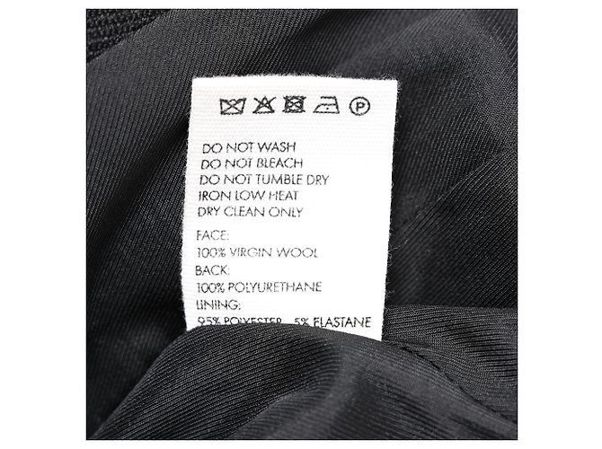 Jacquemus La Veste Filu Blazer en lana negra - vista 7