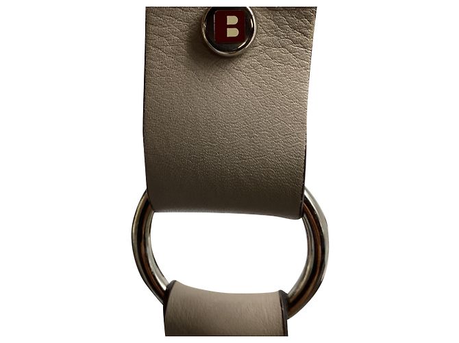 Bolsa de Ombro com Cordão Bally com Bolsa em Couro Bege - vista 11