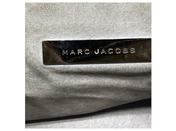 Marc Jacobs Multi-Pocket Satchel Schultertasche aus dunkelblauem Leder - Ansicht 8