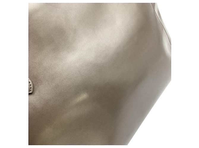 Bolsa de ombro Lauren Ralph Lauren em couro castanho - vista 17