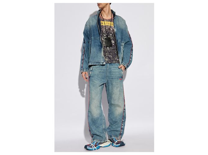 Canotta Diesel T-LIFTY-CAMOU Camouflage in cotone - vista 2