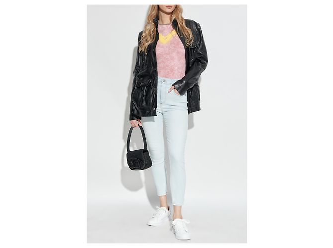 Diesel T-shirt T-UNCUTIE-LONG-Q3 - vista 2