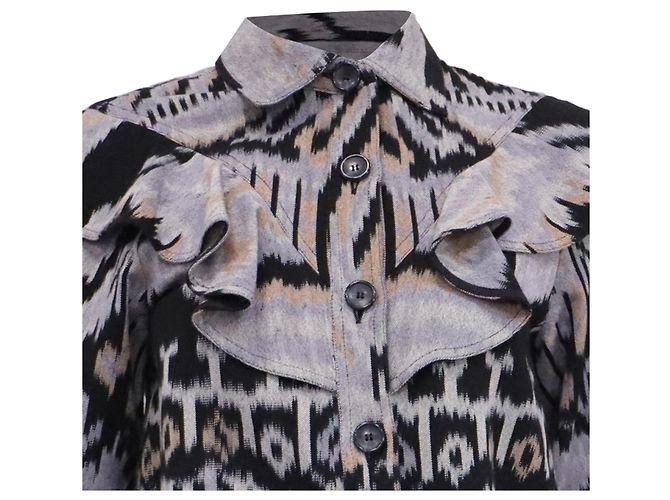 Blusa Mathilde Ulla Johnson in cotone multicolore - vista 2