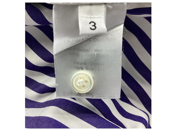 Blusa a maniche lunghe stampata La Prestic Ouiston in cotone multicolore - vista 6