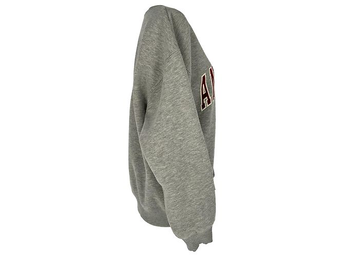 Sweatshirt Anine Bing Spencer em algodão cinzento - vista 3
