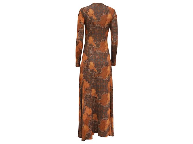 Abito maxi in jersey stampato Amari Ulla Johnson in rayon multicolore - vista 4