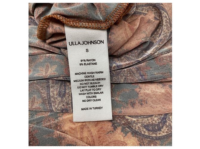 Abito maxi in jersey stampato Amari Ulla Johnson in rayon multicolore - vista 6