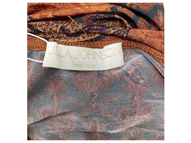 Abito maxi in jersey stampato Amari Ulla Johnson in rayon multicolore - vista 9