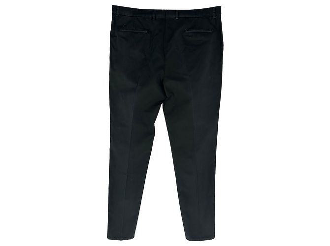 Pantaloni Brunello Cucinelli in cotone nero - vista 2