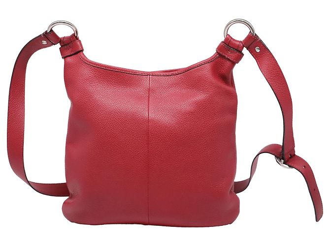 Coach Penelope Crossbody-Tasche aus rotem Leder - Ansicht 4