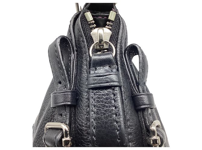 Coach Madison Sophia 2-Way Handbag in Black Leather - view 14
