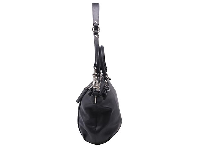 Coach Madison Sophia 2-Way Handbag in Black Leather - view 3