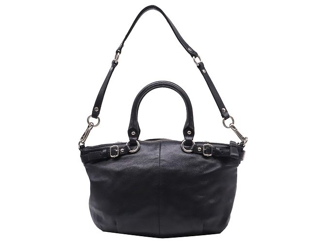 Coach Madison Sophia 2-Way Handbag in Black Leather - view 4