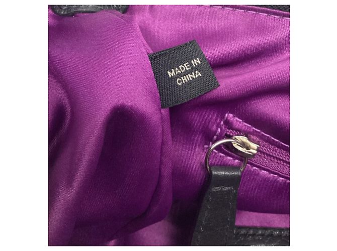 Coach Madison Sophia 2-Way Handbag in Black Leather - view 7