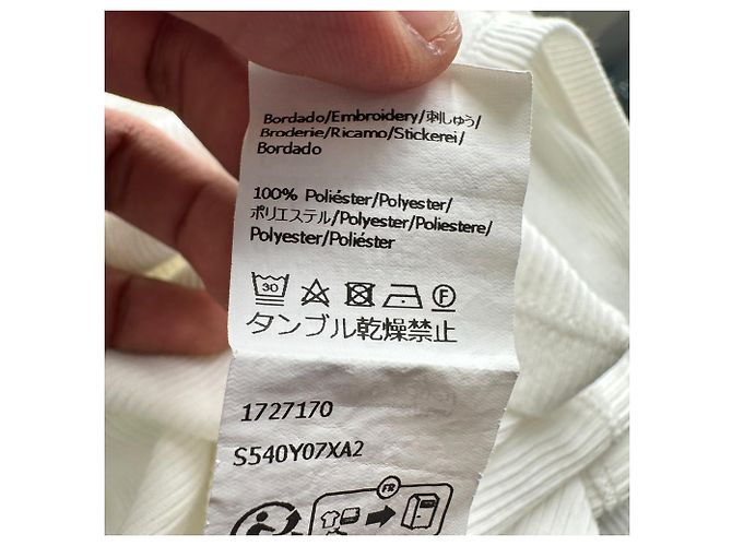 Canotta Loewe Anagram in cotone bianco - vista 8
