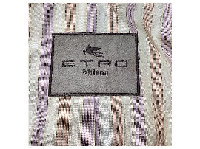 Etro einreihiger Blazer mit Blumenprint aus multicoloured Baumwolle - Ansicht 6