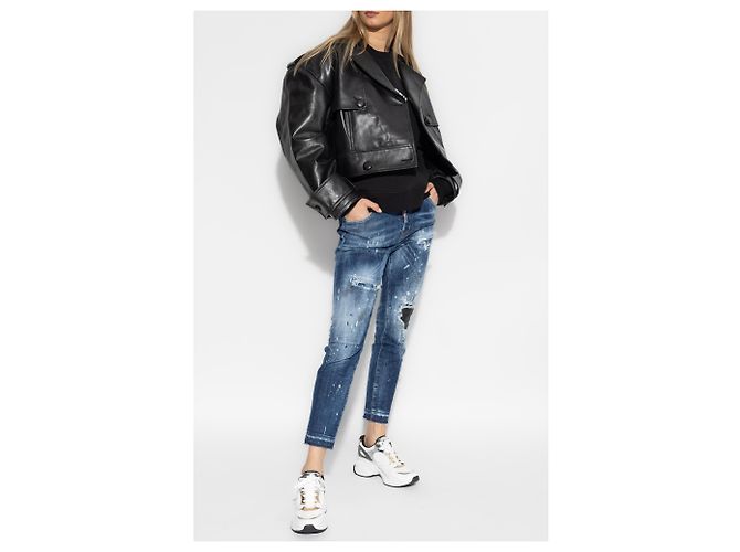 Vaqueros Skinny Cool Girl Dsquared2 Azul Marino - vista 2