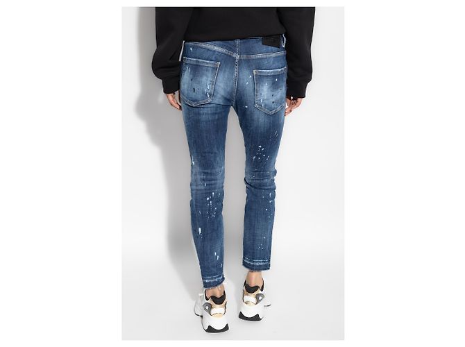 Vaqueros Skinny Cool Girl Dsquared2 Azul Marino - vista 4
