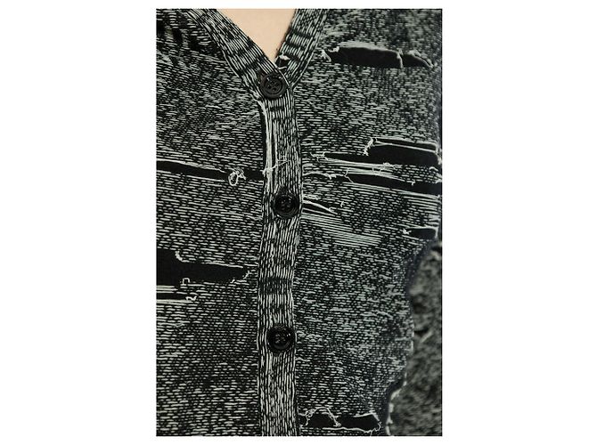 Diesel M-ALIMA-L Cardigan Schwarz Baumwolle - Ansicht 5