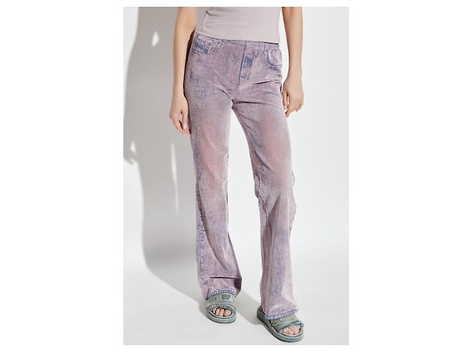 Pantalones Diesel P-NERV Rosa de Algodón - vista 3
