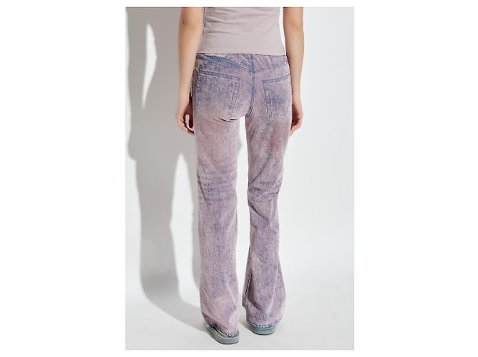 Pantalones Diesel P-NERV Rosa de Algodón - vista 4