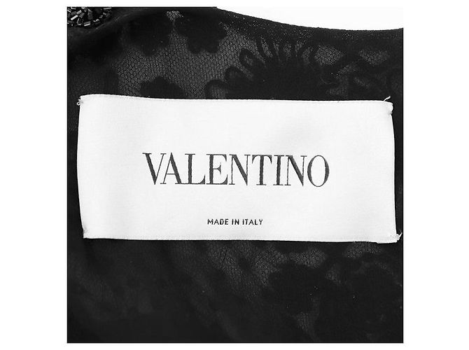 Vestido romper em tule e chiffon Valentino - vista 5