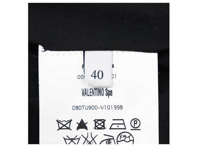 Vestido romper em tule e chiffon Valentino - vista 6