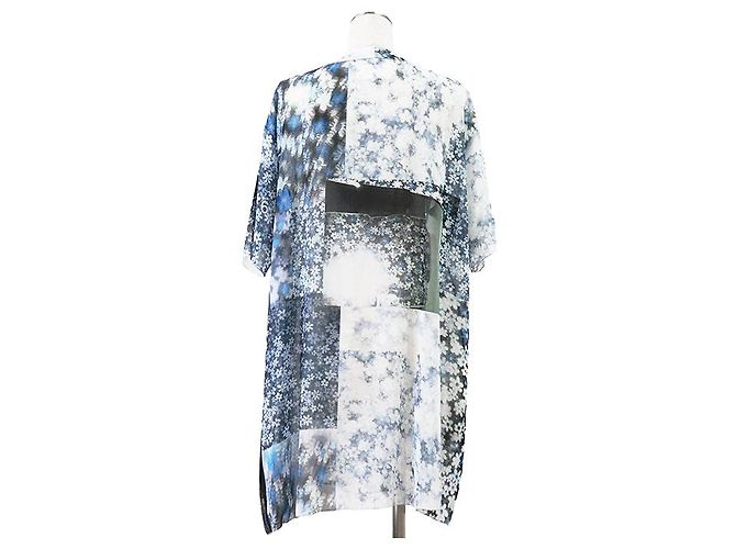Maison Martin Margiela Top de gasa con estampado patchwork floral MM6 - vista 2