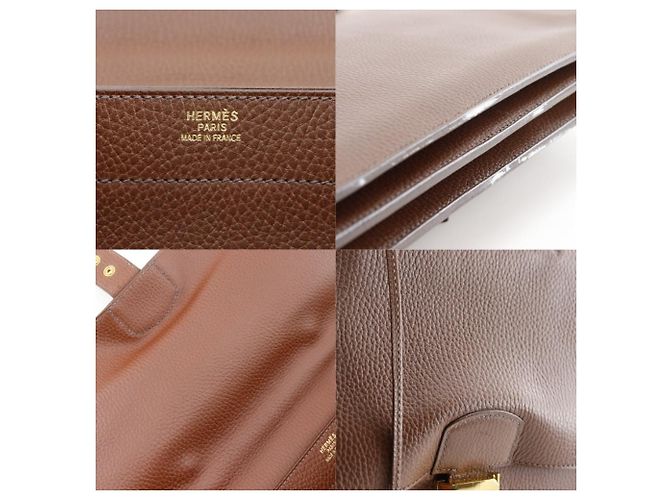 Hermès Hermes Sac a Depeches38 Fjord briefcase - vista 16