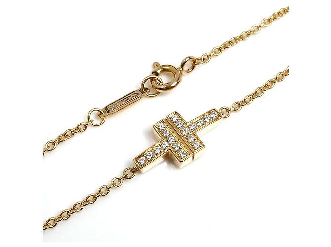Tiffany & Co Bracciale Tiffany&Co. T TWO Au750 Diamanti - vista 4