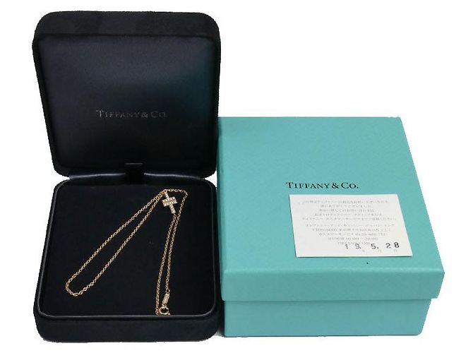 Tiffany & Co Bracciale Tiffany&Co. T TWO Au750 Diamanti - vista 6