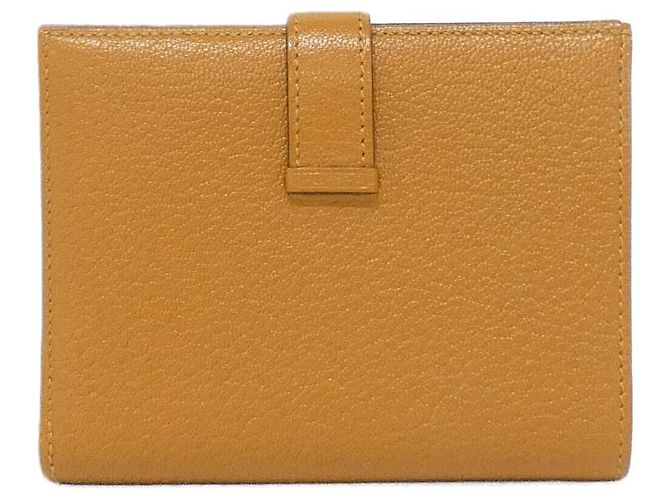 Béarn Hermès Hermes Bearn Compact Chevre Wallet - view 2