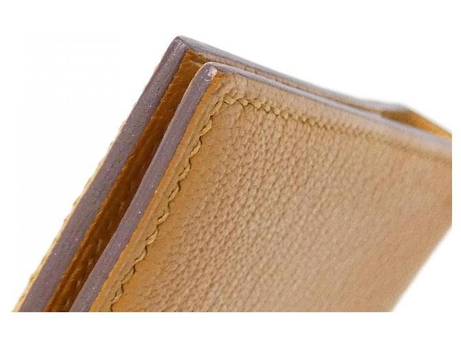 Béarn Hermès Hermes Bearn Compact Chevre Wallet - view 3
