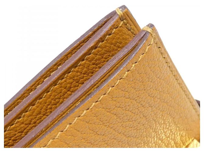 Béarn Hermès Hermes Bearn Compact Chevre Wallet - view 4