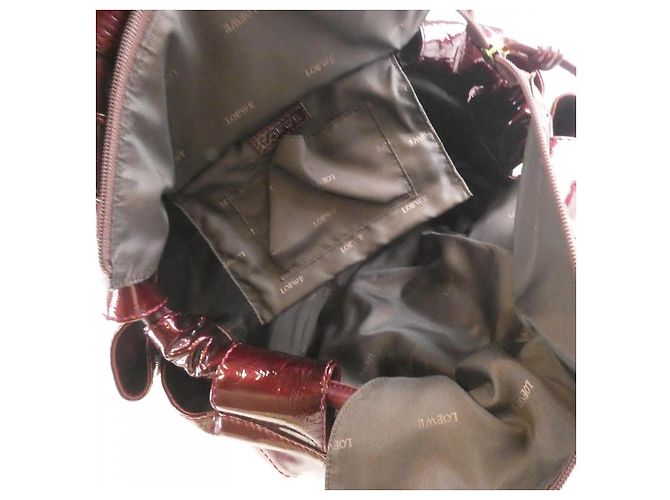 Borsa Loewe NAPPA AIRE in pelle verniciata - vista 5