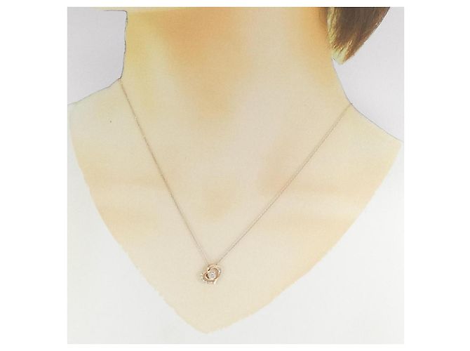 Autre Marque Collana 4C Au750 Diamanti e Rubini - vista 6