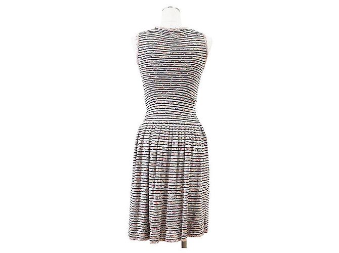 Chanel Strickkleid mit Streifen - Ansicht 3