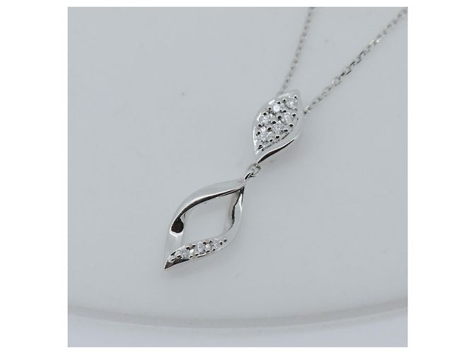 Autre Marque Collar Vendome Aoyama de platino y diamantes - vista 6