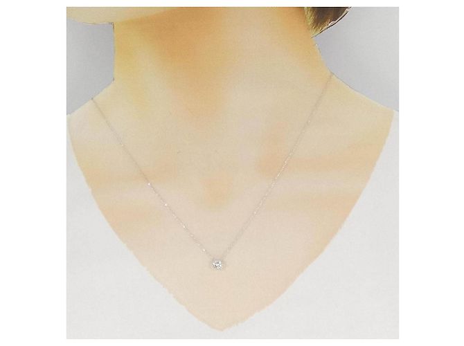 Autre Marque Diamantenhalskette Au750 - Ansicht 6