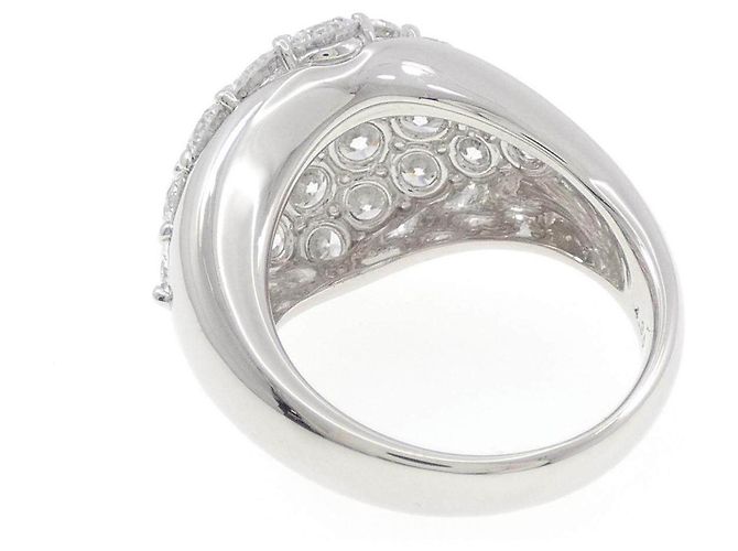 Autre Marque Anello Monnickendam in platino e diamanti - vista 3
